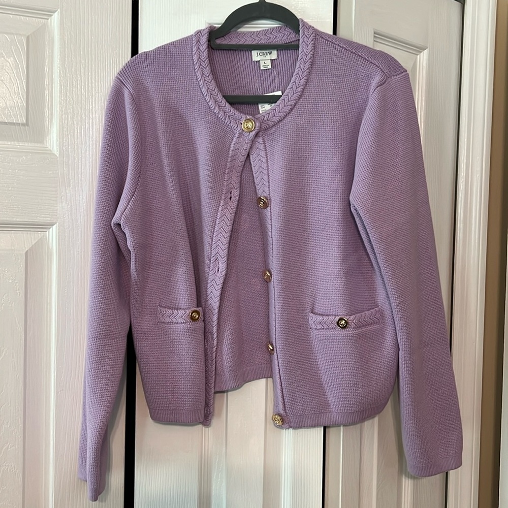 J crew cardigan sweater